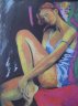 La danseuse - 160 ex - 52,5x43 - 